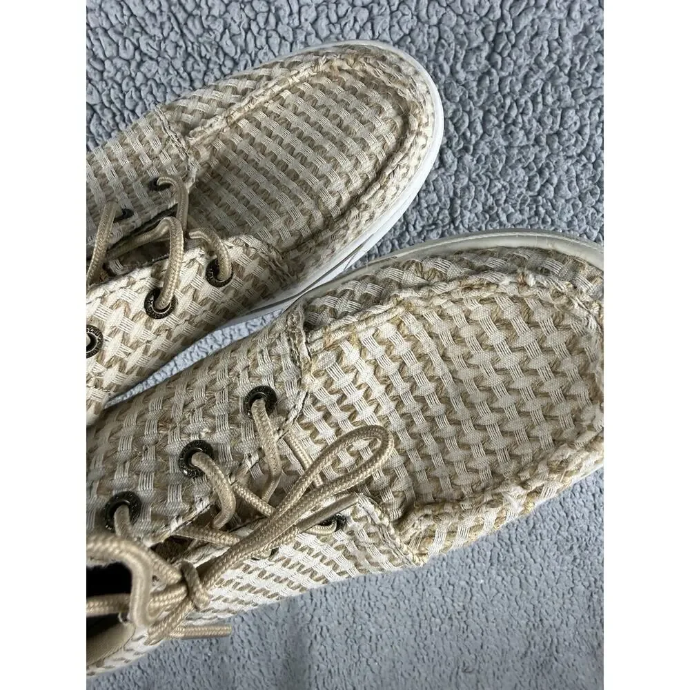 Twisted X Women's 8.5 Kicks Casual Shoes Sand Shell Tweed WCA0028